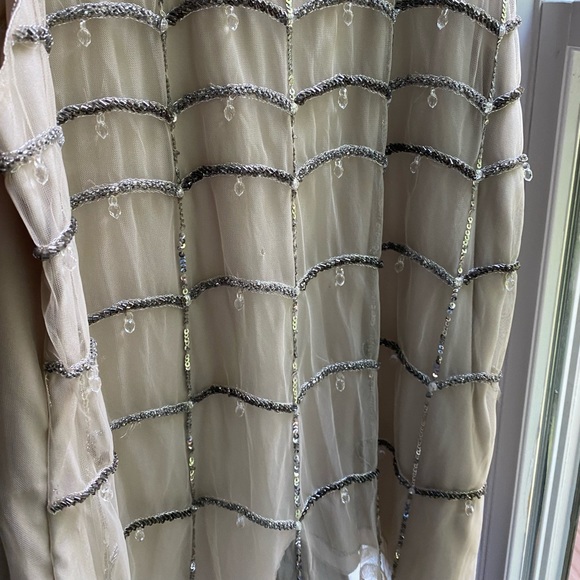 Alice + Olivia Silk Overlay Top XS - Picture 9 of 13